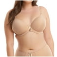 thumbnail image 1 of Elomi Bijou Molded Plunge Underwire Bra (8722),34FF,Sand, 1 of 4