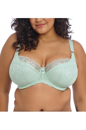 Brianna Padded Half Cup Underwire Bra (8081),36H,Frozen
