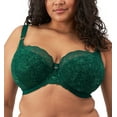 thumbnail image 1 of Elomi Brianna Padded Half Cup Underwire Bra (8081),36H,Rainforest, 1 of 6