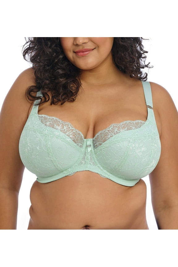 Brianna Padded Half Cup Underwire Bra (8081),38GG,Frozen