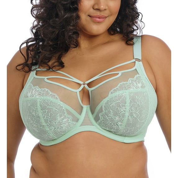 Elomi Brianna Plunge Underwire Bra (8080),34JJ,Frozen