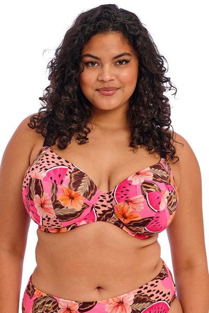 Elomi Bazaruto Haut De Bikini Plongeant à Armatures - Soutien Parfait Et Élégance Pour Femme