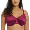 thumbnail image 1 of Elomi Cate Embroidered Full Cup Banded Underwire Bra (4030),38G,Berry, 1 of 5