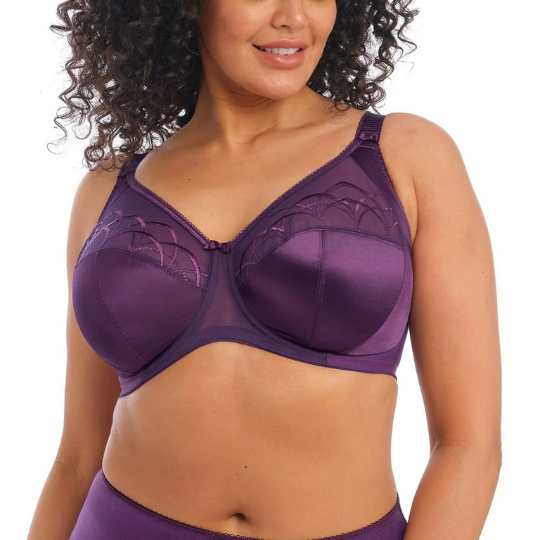 Elomi Cate Embroidered Full Cup Banded Underwire Bra (4030),38FF