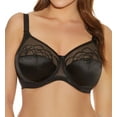 thumbnail image 1 of Elomi Cate Embroidered Full Cup Banded Underwire Bra (4030),38J,Black, 1 of 5