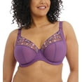 thumbnail image 1 of Elomi Charley Banded Plunge Underwire Bra (4380),34G,Pansy, 1 of 4