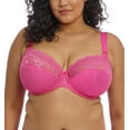 thumbnail image 1 of Elomi Charley Banded Stretch Lace Plunge Underwire Bra (4382),42HH,Pink, 1 of 6