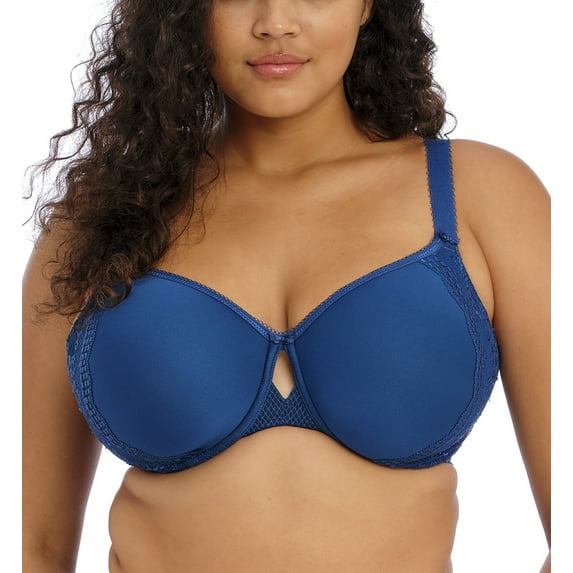 Elomi Charley Bandless Spacer Seamless Underwire Bra (4383),36GG,Petrol