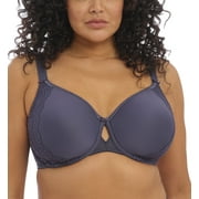 Elomi Charley Bandless Spacer Seamless Underwire Bra (4383),38H,Storm