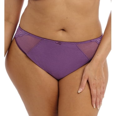Elomi Charley Matching Stretch Lace Brazilian Brief (4385),2XL,Pansy