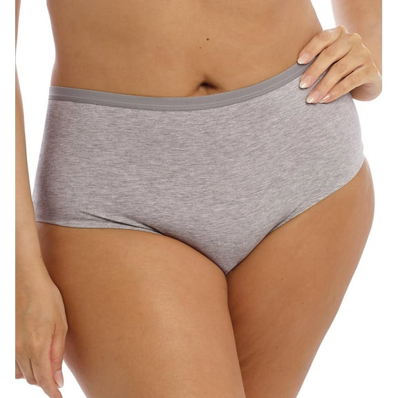 Elomi Downtime Mid-Rise Short (301480),3XL,Grey Marl