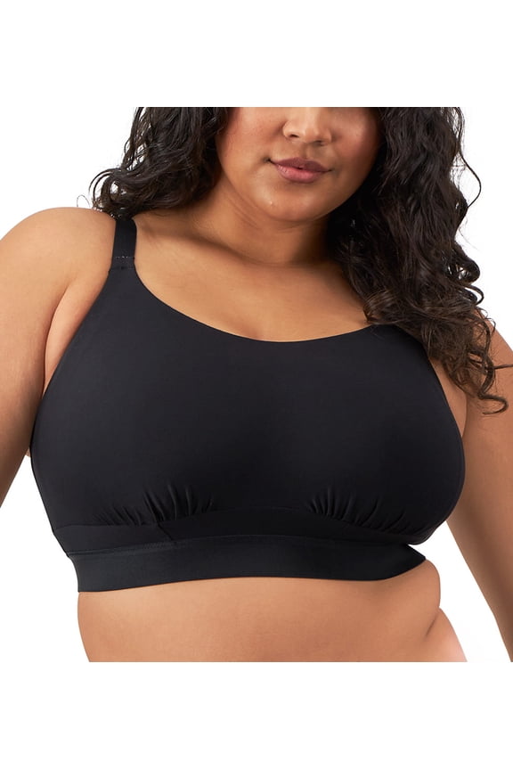 Downtime Non Wire Bralette (301417),32J,Black