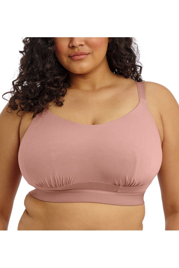 Downtime Non Wire Bralette (301417),40F,Ash Rose