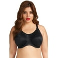 thumbnail image 1 of Elomi Energise J-Hook Underwire Sports Bra (8041),34J,Black, 1 of 5