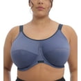 thumbnail image 1 of Elomi Energise J-Hook Underwire Sports Bra (8041),38J,Vintage Denim, 1 of 5
