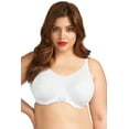 thumbnail image 1 of Elomi Energise J-Hook Underwire Sports Bra (8041),40H,White, 1 of 5