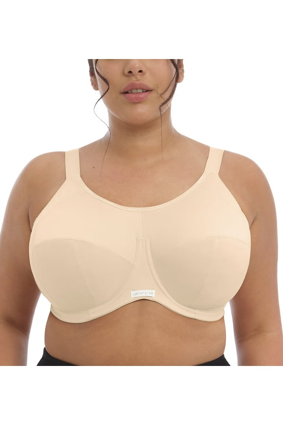 Energise J-Hook Underwire Sports Bra (8041),40J,Nude