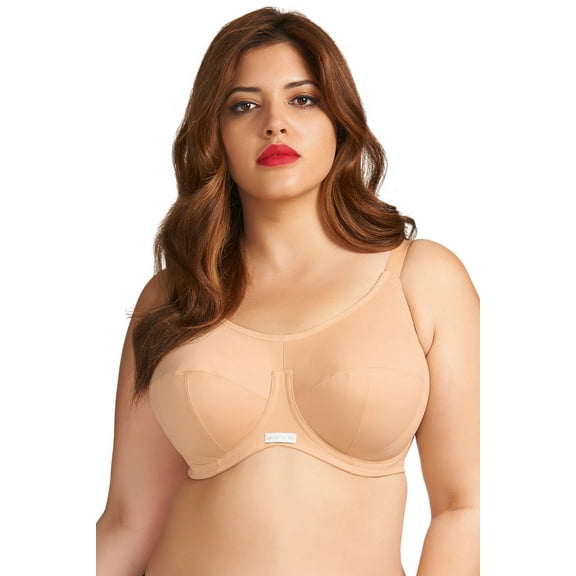 Elomi Energise Underwire Sports Bra, Nude
