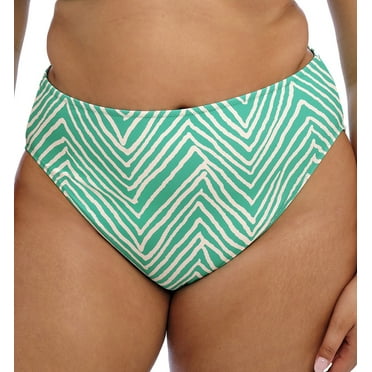 Elomi Fiji Falls Mid Rise Bikini Brief (ES802672),26,Marine