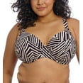 thumbnail image 1 of Elomi Fiji Falls Underwire Plunge Bikini Top (ES802602),38F,Black, 1 of 5