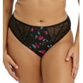 thumbnail image 1 of Elomi Lucie Matching High Leg Brief (4496),4XL,Rock N Rose, 1 of 5