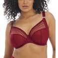 thumbnail image 1 of Elomi Matilda Banded Plunge Underwire Bra (8900),34H,Crimson, 1 of 4