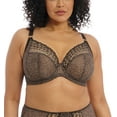 thumbnail image 1 of Elomi Matilda Banded Plunge Underwire Bra (8900),38HH,Leopard, 1 of 5
