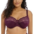 thumbnail image 1 of Elomi Morgan Stretch Lace Banded Underwire Bra (4111),32HH,Blackberry, 1 of 5