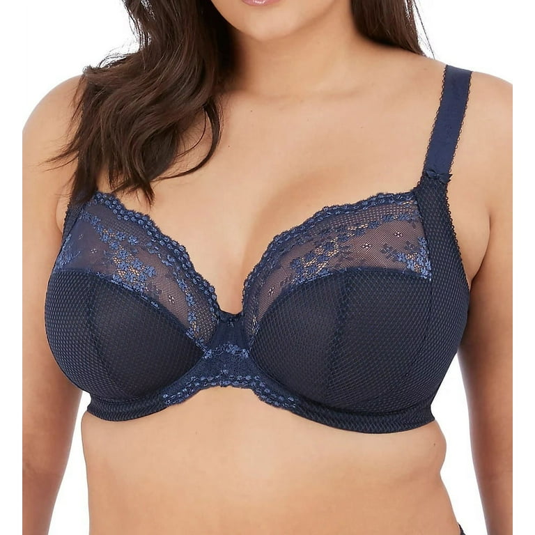 Elomi Charley Banded Stretch Lace Plunge Underwire Bra (4382),42HH