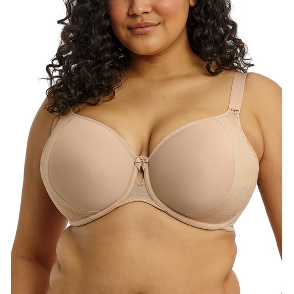Elomi Nerina Spacer Seamless Molded Underwire Bra (302710),44GG,Sahara