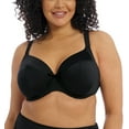 thumbnail image 1 of Elomi Plain Sailing Plunge Underwire Bikini Top (ES7284),40GG,Black, 1 of 5