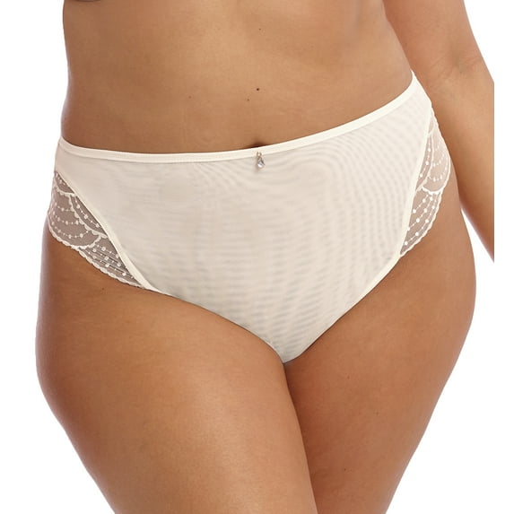 Elomi Priya Brazilian Panty (4557),XL,Vanilla