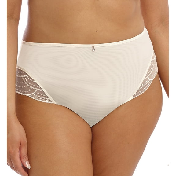 Elomi Priya Matching Full Brief Panty (4555),3XL,Vanilla