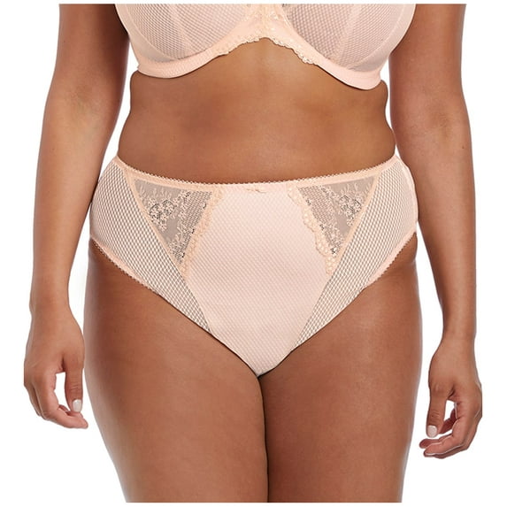 Elomi Charley Matching High Leg Brief (4386),XXXL,Ballet Pink