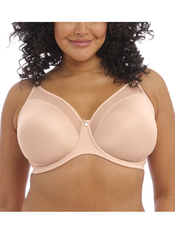 Smooth Unlined Underwire Molded Bra (4301),36HH,Sahara