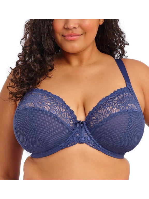 Tiernie Plunge Underwire Bra (303334),38HH,Denim