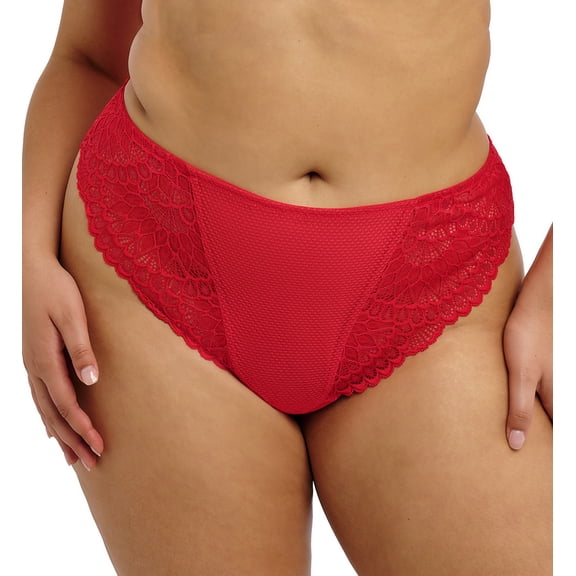 Elomi Tiernie Thong (303370),XL,Red