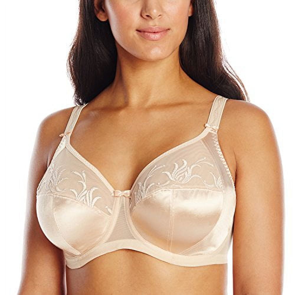 Elomi Womens Caitlyn Underwire Side-Support Bra, 40H, Nude 