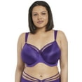thumbnail image 1 of Elomi Womens Bijou Flirt Underwire Banded Moulded Bra, 42H, Purple, 1 of 4