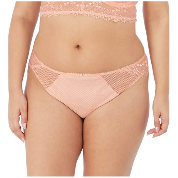 Elomi Womens Charley Brazilian Brief, M, Ballet Pink