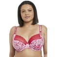 thumbnail image 1 of Elomi Womens Kim Banded Stretch Underwire Plunge Bra, 1 of 2