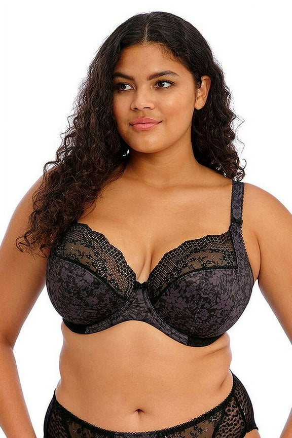 Womens Lucie Side Support Plunge Bra Style-EL4490