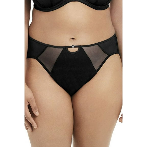 Elomi Womens Sachi Brief, 2L, Black
