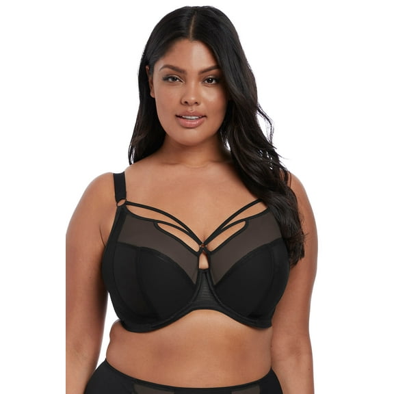 Elomi Womens Sachi Underwire Plunge Bra