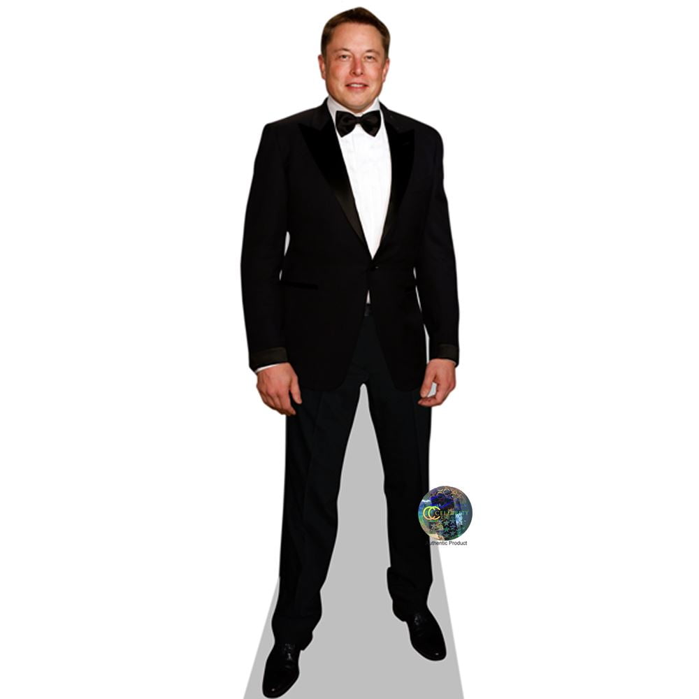 Elon Musk Mini Cardboard Cutout Standee