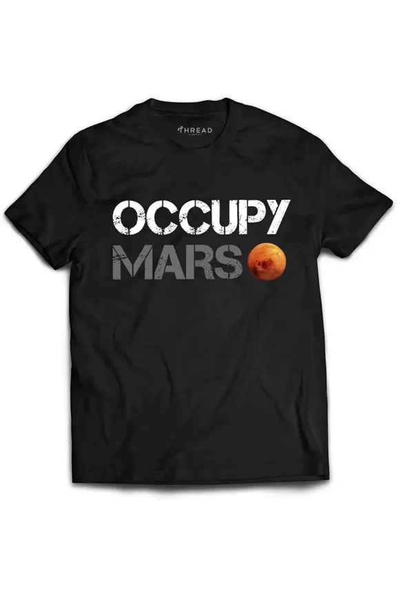 Elon Musk SpaceX Occupy Mars Unisex T-Shirt Explorer Shirt Space Exploration Space x