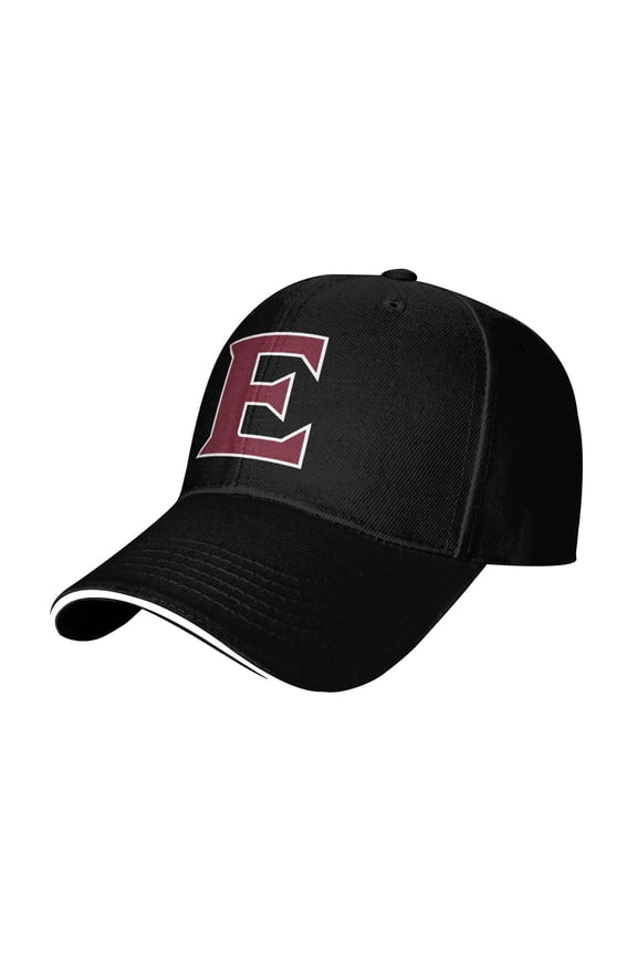 Elon University Casual Sandwich Baseball Cap Adjustable For Men For Women
