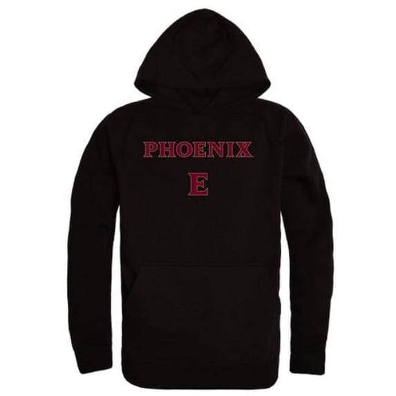 Elon University Phoenix Campus Hoodie, Black - Large
