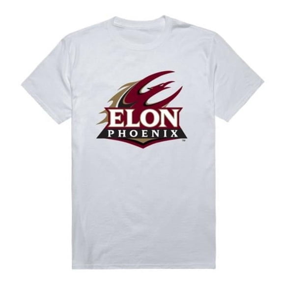 Elon University Phoenix Freshmen Tee T-Shirt - White, Medium