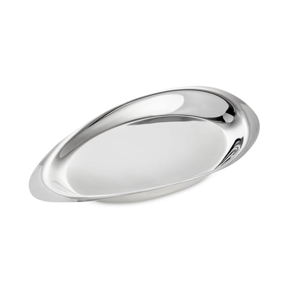 Elongated Deep Rim Serving Tray for Drinks, Appetizers and Desserts